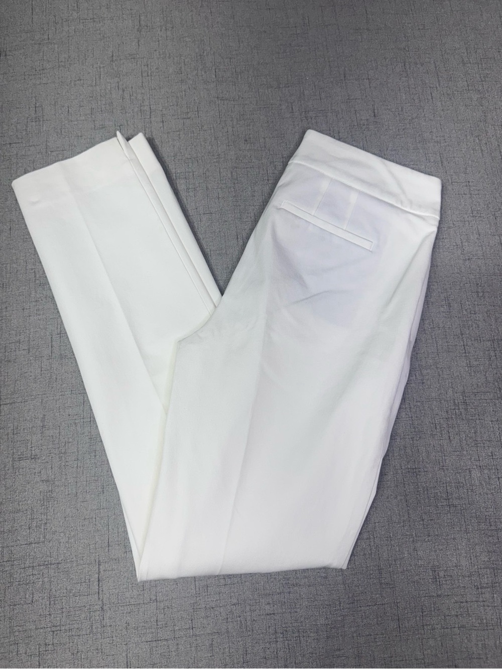 Talbots Chatham Ankle Pant White Slim Straight Leg Ankle Length Size 2 NWT - Picture 4 of 13